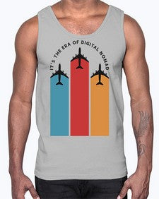 Its the Era of Digital Nomad 10#- internet- Cotton Tank