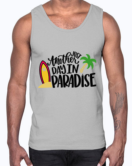 Just Another Day In Paradise Style 36#- summer- Cotton Tank