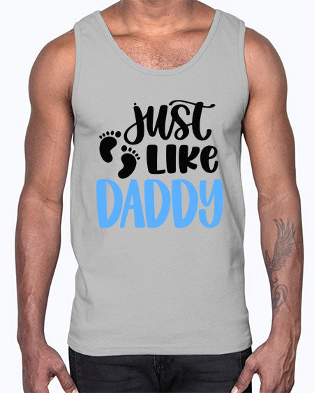 Just Like Daddy Style 357#- baby- Cotton Tank
