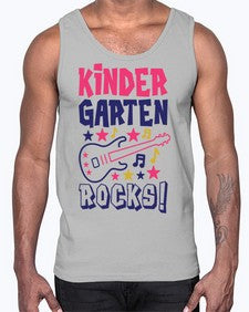 Kindergarten Rocks 433#- kindergarten- Cotton Tank