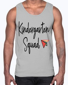 Kindergarten Squad 436#- kindergarten- Cotton Tank