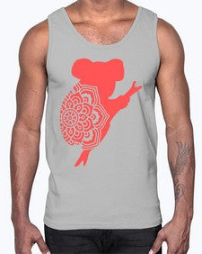 KoalaMandala 712#- mandala- Cotton Tank
