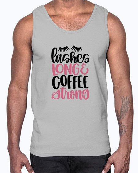 Lashes Long Coffee Strong Style 67#-makeup Cotton Tank