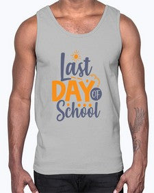 Last day of school 453#- last day of school- Cotton Tank