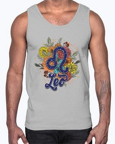 Leo 127#- leo- Cotton Tank