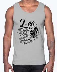 Leo 282#- leo- Cotton Tank