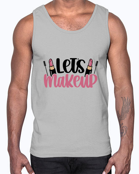 Let∩s Makeup Style 62#-makeup Cotton Tank