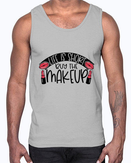 Life Is Short Buy The Makeup Style 60#-makeup Cotton Tank