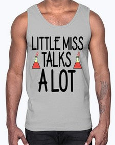 Little miss talks a lot 488#- general school- Cotton Tank