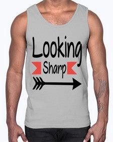 Looking Sharp 513#- general school- Cotton Tank