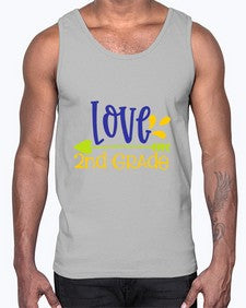 Lovesecond Grade 529#- second grade- Cotton Tank