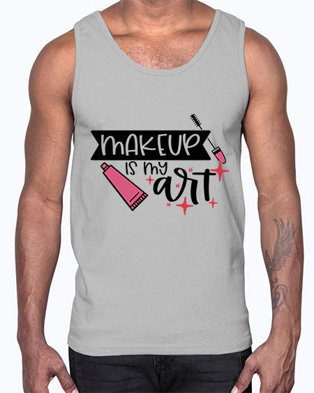Makeup Is My Art Style 48#-makeup Cotton Tank