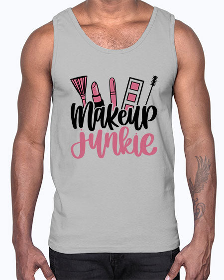 Makeup Junkie Style 43#-makeup Cotton Tank
