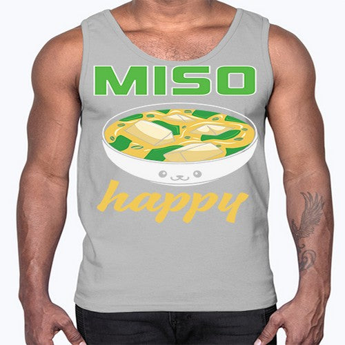 Miso Anime Japanese Food Lover 268#- anime- Cotton Tank