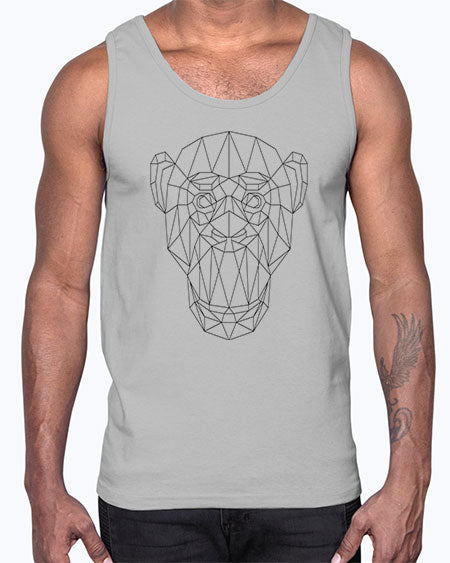 Monkey 124554#- monkey- Cotton Tank