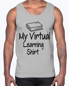 My Virtual Learning Shirt 554#- librarian- Cotton Tank
