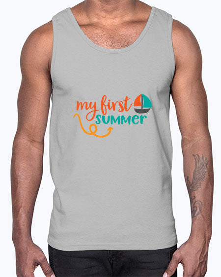 My first summer 89#- summer- Cotton Tank