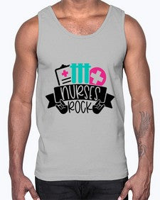 Nurses Rock Style Style 1253#- nurse- Cotton Tank