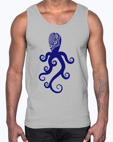 OctopusMandalaPNG 960#- mandala- Cotton Tank