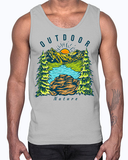 Outdoor Nature 17#- nature- Cotton Tank