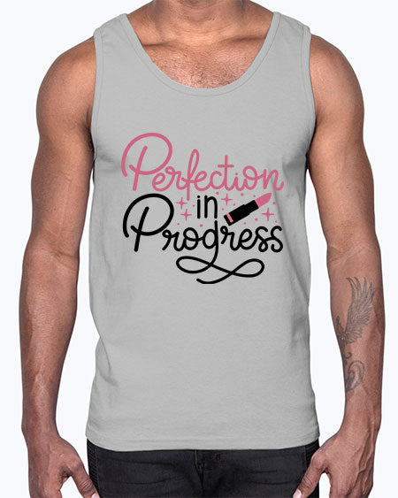 Perfection in Progress Style 32#-makeup Cotton Tank