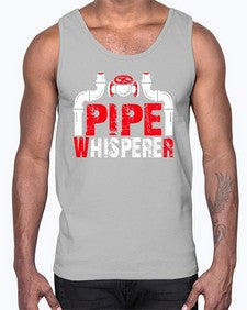 Pipe whisperer1317#- plumber- Cotton Tank