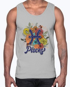 Pisces 129#- pisces- Cotton Tank