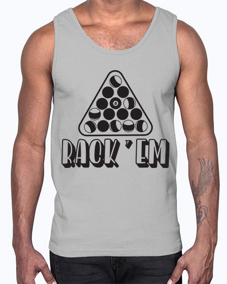 Rack em 558#- billards- Cotton Tank