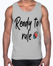 Ready to rule 739#- graduation- Cotton Tank
