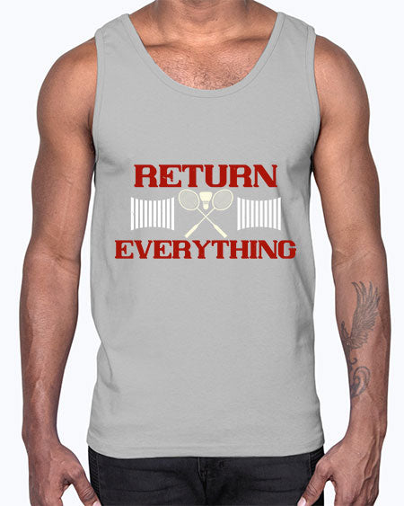 Return everything 1892#- badminton- Cotton Tank