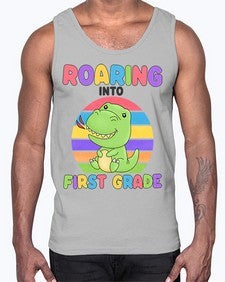Roaring to first Grade Trex 768#- first grade- Cotton Tank