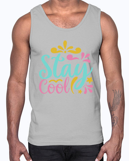 STAY COOL Style 3#- summer- Cotton Tank