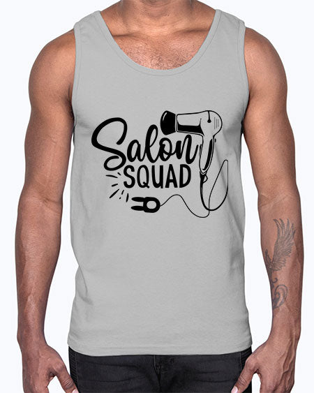 Salon Squad 1365#- hairdresser- Cotton Tank