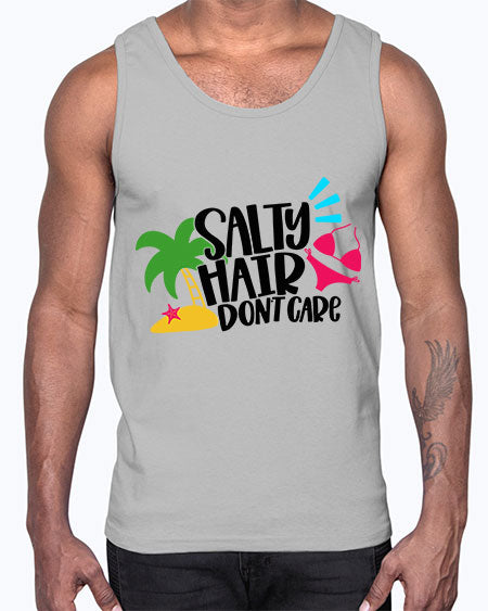 Salty Hair Dont Care Style 29#- summer- Cotton Tank