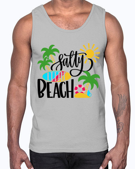 Satly Little Beach Style 26#- summer- Cotton Tank