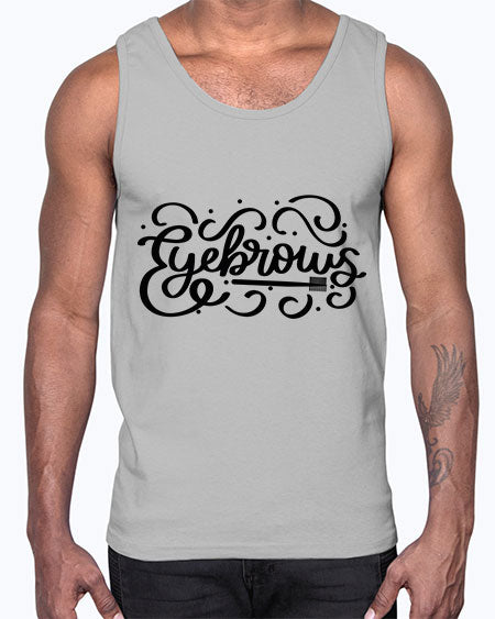 SingleEyebrows Style 28#-makeup Cotton Tank