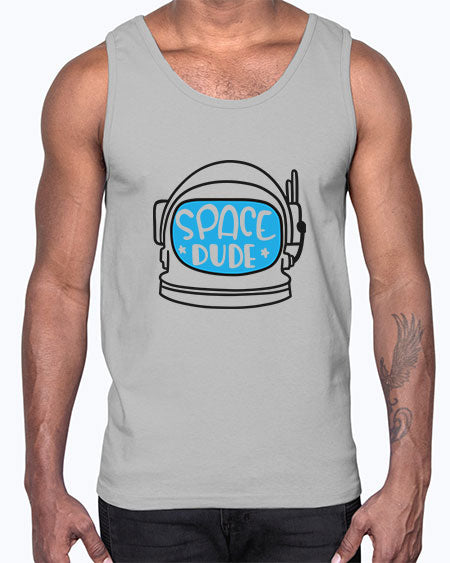 Spacedude 12#- space- Cotton Tank