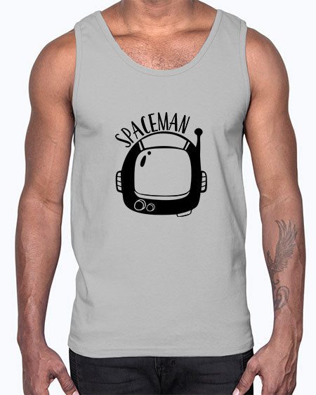 Spaceman 9#- space- Cotton Tank