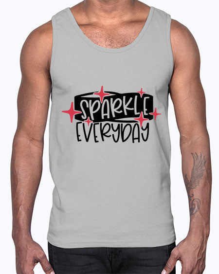 Sparkle Everyday Style 20#-makeup Cotton Tank
