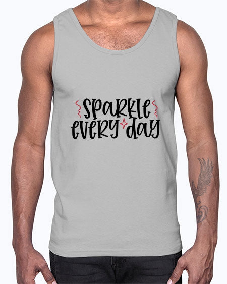 Sparkle every day design Style 220#-makeup Cotton Tank