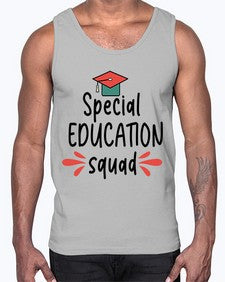 Special Education squad 886#- graduation- Cotton Tank