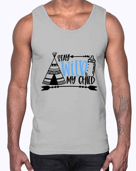 Stay Wild My Child Style 448#- baby- Cotton Tank