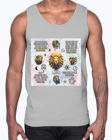Straight Leo 473#- leo- Cotton Tank
