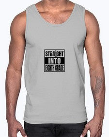 Straight into eighth grade 888#- eighth grade- Cotton Tank
