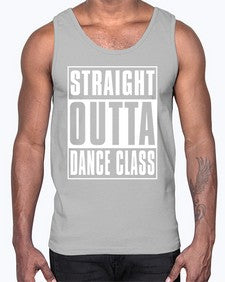 Straight outta dance class 190#- dance2- Cotton Tank
