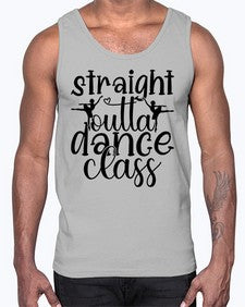 Straight outta dance class 191#- ballet- Cotton Tank