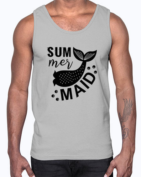 Sum mer maid 01#- summer- Cotton Tank