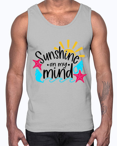 Sunshine On My Mind Style 15#- summer- Cotton Tank