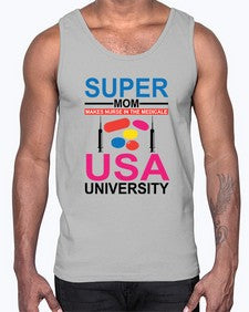 Super Mom Makes Nurse in the Style 1431#- nurse- Cotton Tank