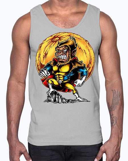 Super Monkey - Files- monkey- Cotton Tank